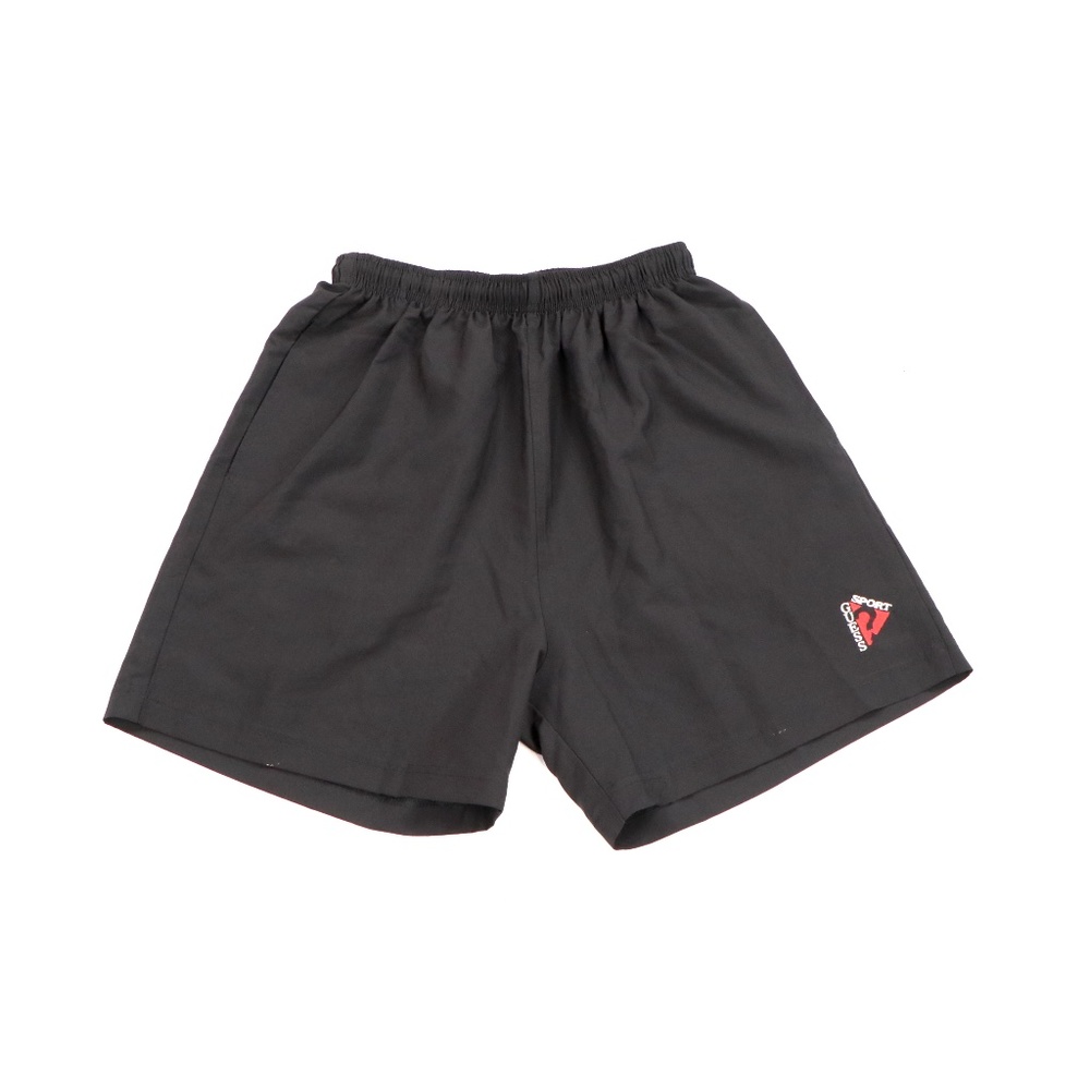 Vintage 90s Guess Sport Unlined Nylon Shorts Black